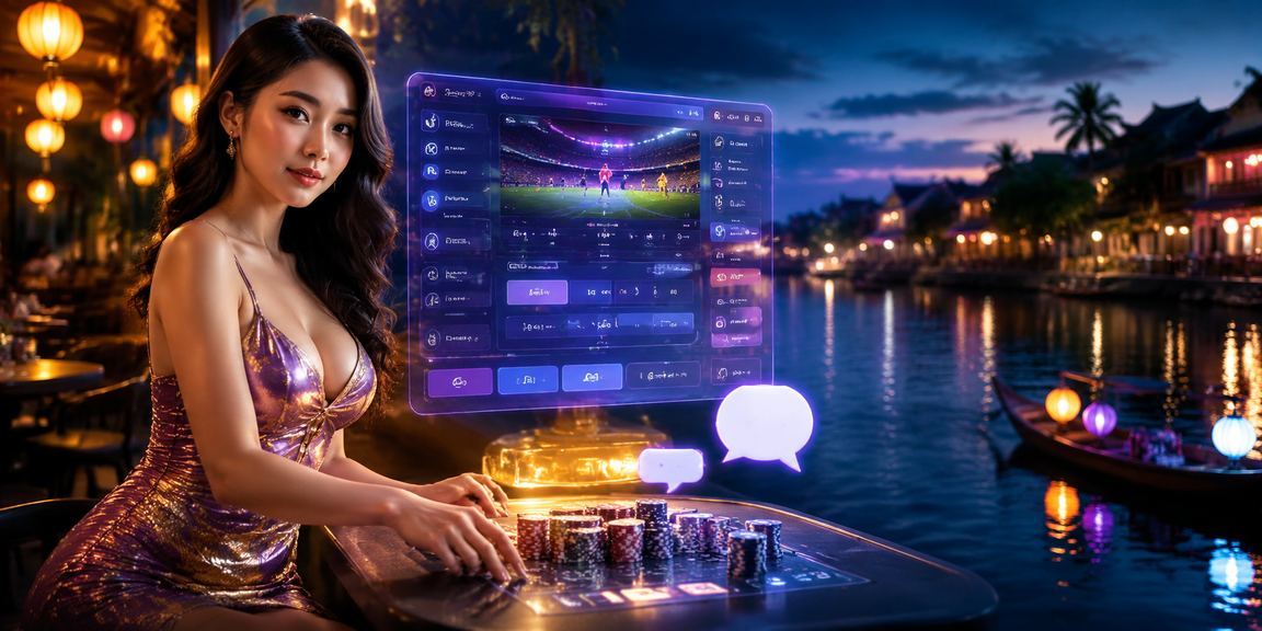 Người dùng Việt Nam trải nghiệm ứng dụng cá cược trên điện thoại tại quán cà phê Hội An
